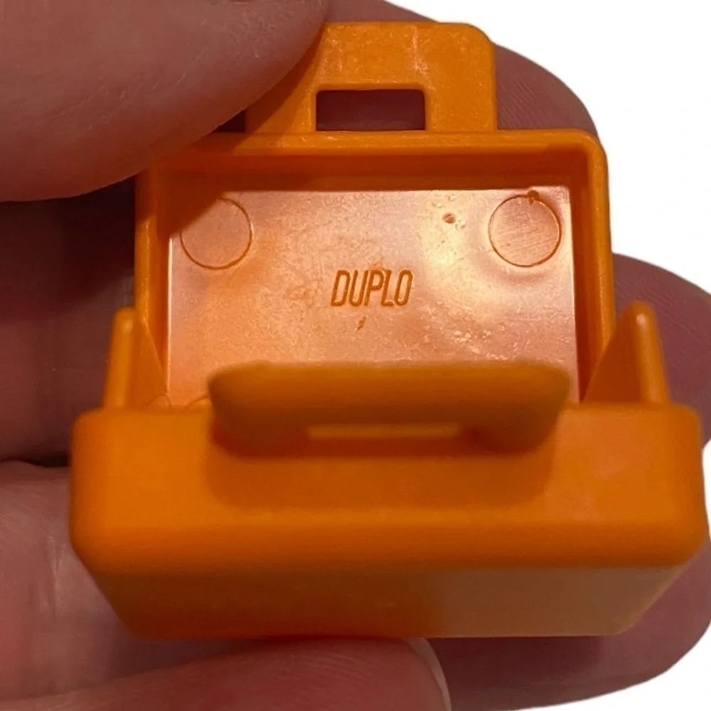 Lego Duplo ORANGE SUITCASE CASE BRIEFCASE Home Office Luggage Airport